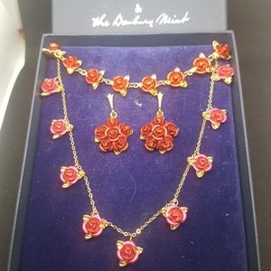 Dozen Roses Jewelry Set, last chance